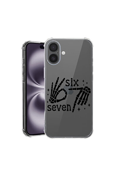 bestcase Husă Antișoc pentru Apple iPhone 17, skeleton six seven 67, 2052024 ...