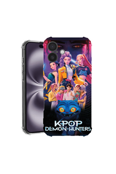 bestcase Husă Antișoc pentru Apple iPhone 16, KPOP Demon Hunters, 1828630 AS ...