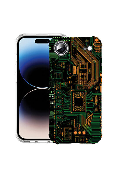 bestcase Husă Antișoc pentru Apple iPhone 17 Air, Placă de circuit, 2052027 A...