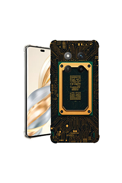 bestcase Husă Anti Shock Case For Honor Magic7 Lite, Circuit Board, 1926355 A...