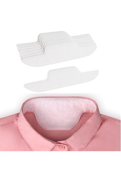 HOFEESEA 20Pack Disposable Collar Protector Self-adhesive Shirt Sweat Pads fo...