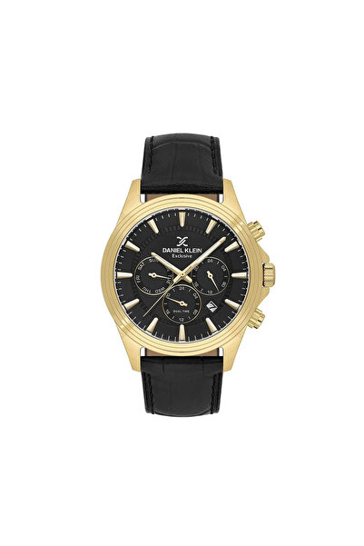 Daniel Klein Exclusive - Ceas Barbatesc Quartz Negru DK.1.14346-5