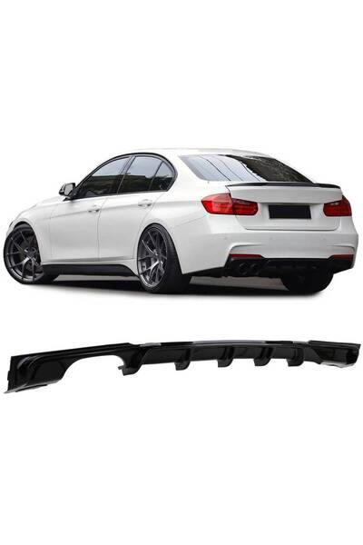Generic Brand Διαχύτης Πίσω Προφυλακτήρα Για BMW Σειρά 3 F30/F31 11-19 M-Pack...