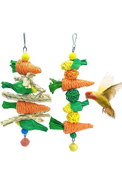 Generic Bird Parakeet Toys, Parrot Toys for Middle Birds, African Grey Parrot...