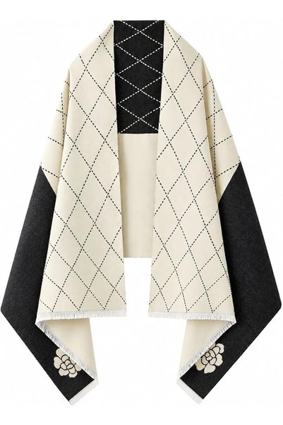 KASTWAVE Women Pashmina Shawl Wrap for Women Scarf Reversible Holiday Gifts S...