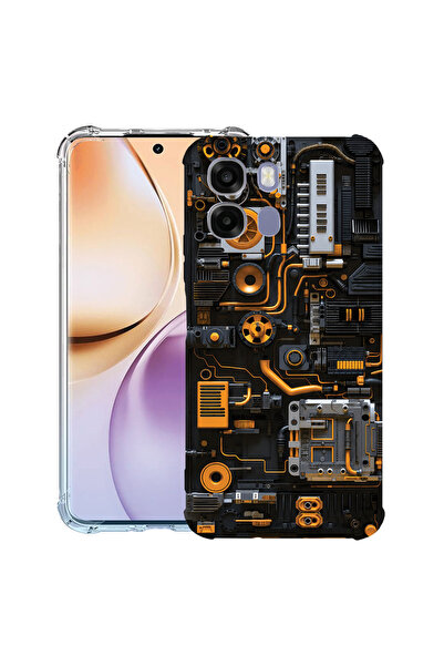 bestcase Husă Antișoc pentru Realme 16 Pro Plus, Placă de circuit, 3156847 AS...