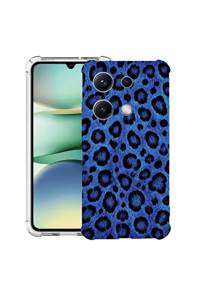 bestcase Противоударен калъф за OPPO A6 Pro, син леопардов десен, 2099996 AS ...