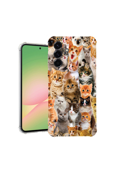 bestcase Αντικραδασμική Θήκη για Samsung Galaxy A36, Γάτες, 1926360 AS 2118