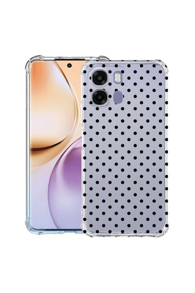 bestcase Husă Anti Shock Case For Realme 16 Pro Plus, Black Polka Dots, 31568...