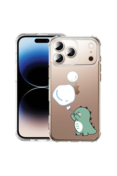 bestcase Husă Antișoc pentru Apple iPhone 17 Pro / iPhone 18 Pro, Little Dino...