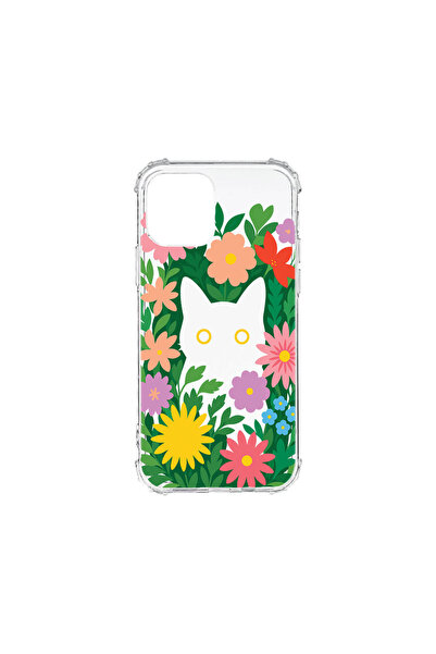 bestcase Husă Antișoc pentru Apple iPhone 11, Pisici în flori, 754401 AS 2120