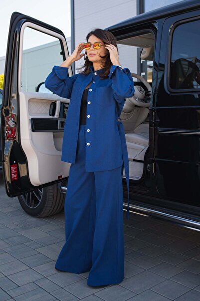 RAMONA BADESCU EXCLUSIVE Costum dama Merrot - Blue