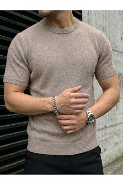 Sheya Short-Sleeved sweater, beige