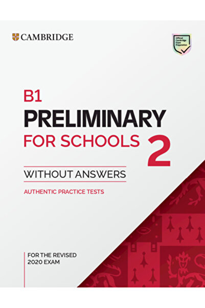 Cambridge University Press CAMBRIDGE ENGLISH PRELIMINARY ΓΙΑ ΣΧΟΛΕΙΑ 2 SB