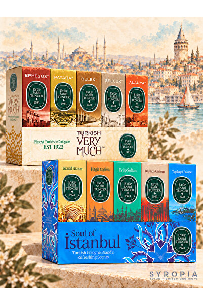 Eyüp Sabri Tuncer Hediyelik Kolonya Seti 10 × 16 ml