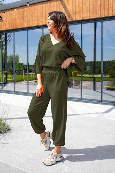 RAMONA BADESCU EXCLUSIVE Set Tania - KAKI