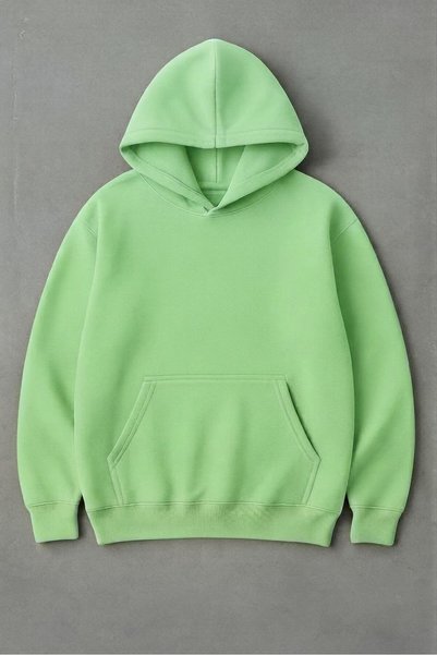 kwear Unisex Basic Oversize Pamuklu Sweatshirt