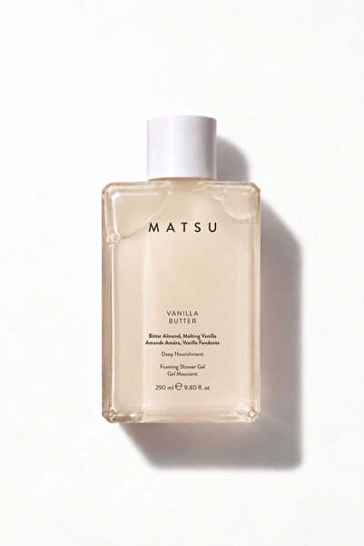 MATSU Vanilla Butter Vanilya & Badem Aromatik Duş Jeli 290 ml