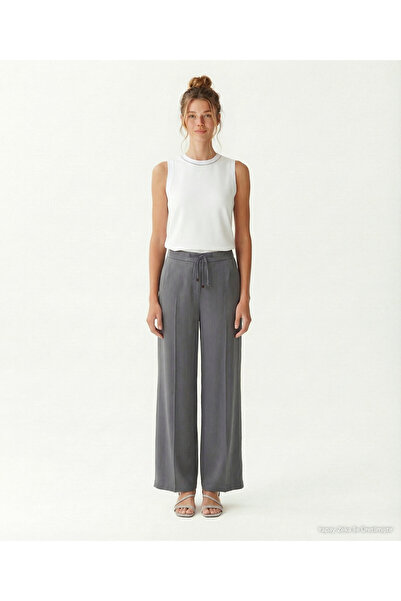 Yargıcı Wide Leg Regular Waist Pants