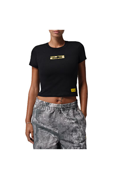Nike Tricou W J SS TMID GFX TEE RLT Femei