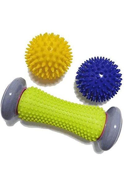 Generic Plantar Fascia Rolling Foot Massage Ball Set 1 Casters 2 Puncturing B...