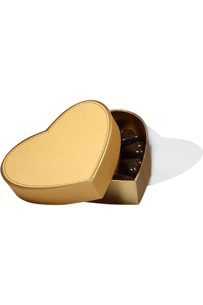Tea Forte Κουτί με 9 ποικιλία βελγικών πραλίνων Golden Ember Heart, Valentino...