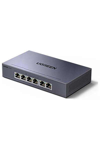Ugreen Adaptor Switch POE CM741 (35371EU), 6 porturi LAN Gigabit, 4x POE, 2x ...
