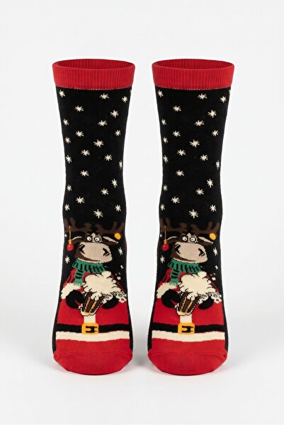 OBJE Women's Pattern 5 New Year's Socks