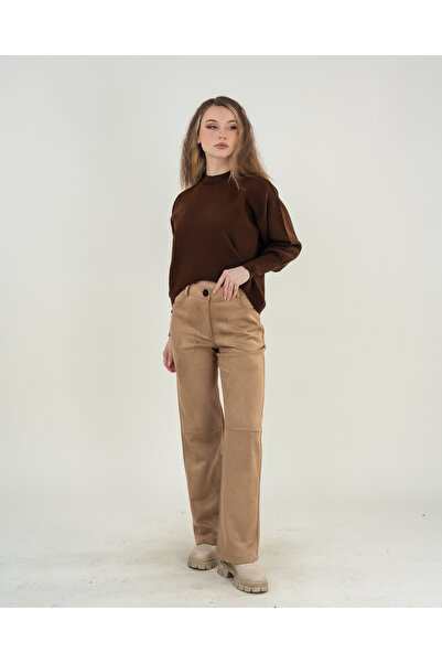Jodtique بنطلون نسائي مخمل