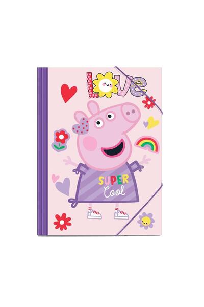 Peppa Pig Ελαστικό Χαρτί Φακέλου 25x35