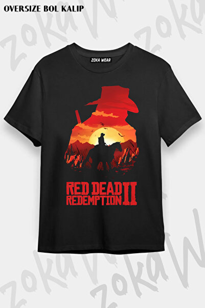 ZOKAWEAR Red Dead Redemption 2 Game Printed T-Shirt