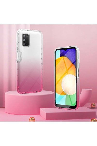 XGSM Husă antișoc pentru Samsung Galaxy A03s, Roșu degrade