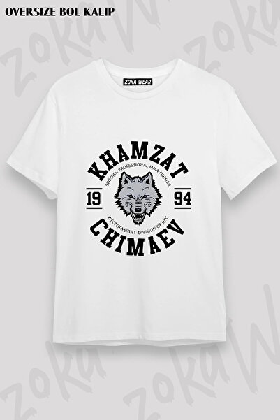 ZOKAWEAR Khamzat Chimaev Ufc Printed T-Shirt