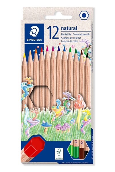 Staedtler Ξύλινα Χρωματιστά Μολύβια 12 Τεμαχίων
