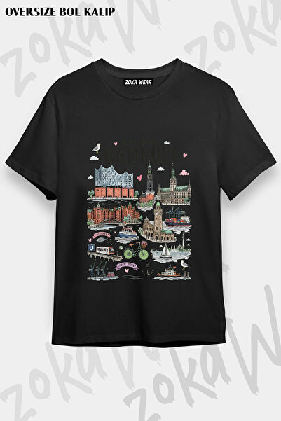 ZOKAWEAR Hamburg Printed T-Shirt