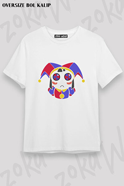 ZOKAWEAR Pomni the Amazing Digital Circus Printed T-Shirt