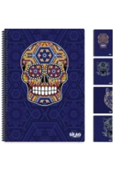 Skag Θεματικό Τετράδιο μωσαϊκό 17x25 3 θέματα 80γρ 313001