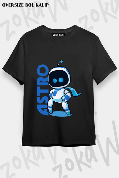 ZOKAWEAR Game Captain Astro Bot Printed T-Shirt