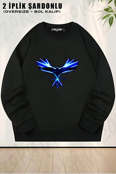 ZOKAWEAR Dj Tiesto - Logo Printed Crew Neck Sweatshirt