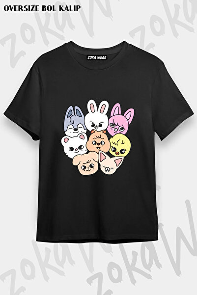 ZOKAWEAR Stray Kids Skzoo V7 Printed T-Shirt