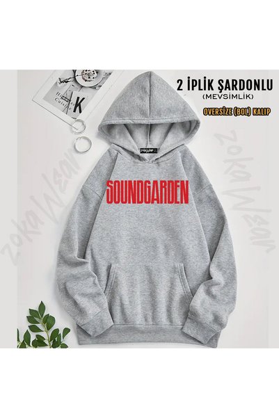 ZOKAWEAR Hanorac cu glugă și imprimeu Soundgarden