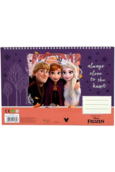 GİM Μπλοκ Σχεδίου 23x33 40 φύλλα + Αυτοκόλλητα FROZEN IDYLLIC