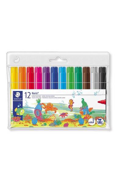 Staedtler ΣΕΤ ΜΑΡΚΕΡΕΣ ΤΖΑΜΠΟ 12 ΤΕΜ.