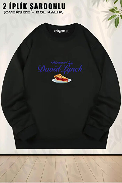 ZOKAWEAR Directed by David Lynch Printed Crew Neck Sweatshirt
