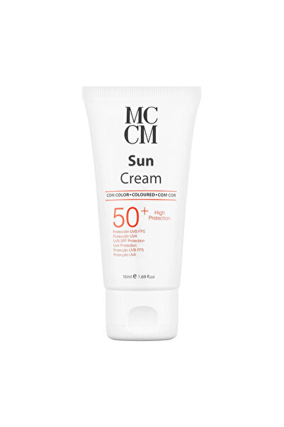 MCCM Tinted day cream for the face with sun protection SPF 50 - Dark - 50 ml -