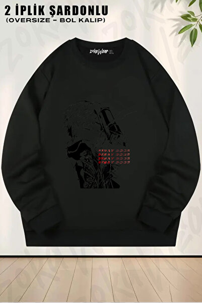 ZOKAWEAR Bungo Stray Dogs Gunpoint V1 Manga Anime Printed Crewneck Sweatshirt