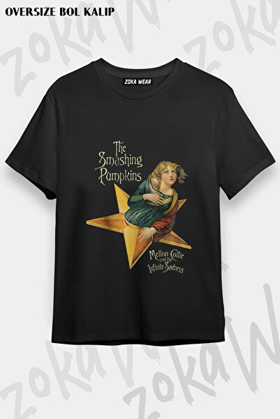 ZOKAWEAR Mellon Collie the Smashing Pumpkins Printed T-Shirt