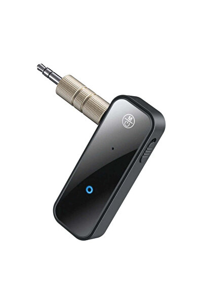 Yesido Adaptor audio Bluetooth (YAU25), mufă AUX de 3,5 mm, Negru - negru