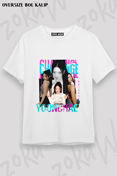 ZOKAWEAR Yoonchae Katseye Printed T-Shirt