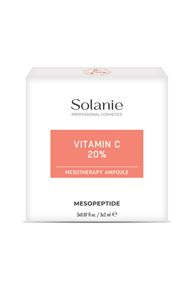 Solanie Fiola mezoterapie Vitamina C 20% - 3x2 ml -